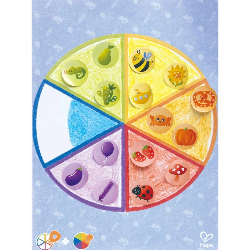 Crayon Colouring And Stickers Art Set - 6 ring-style chunky crayons
