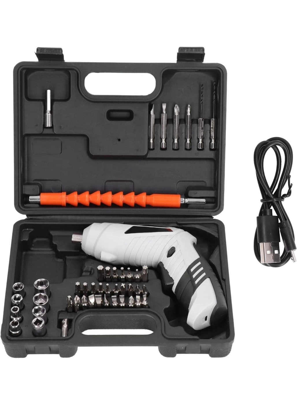 Lynacz Original Electric Screwdriver Set - 3.6V USB Rechargeable Foldable