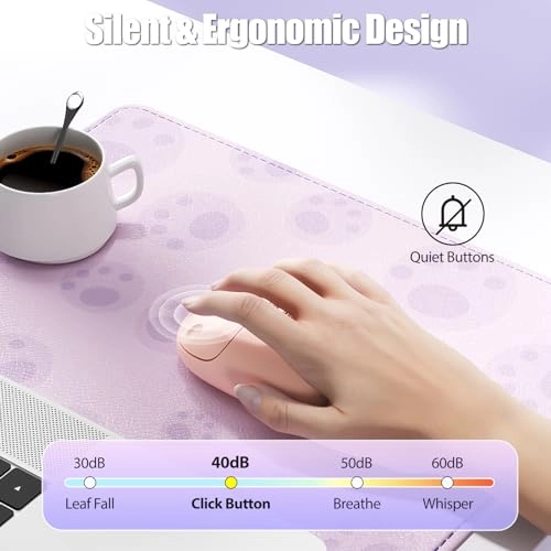 Cute Cat Paw Mouse - 2.4Ghz Wireless Bluetooth