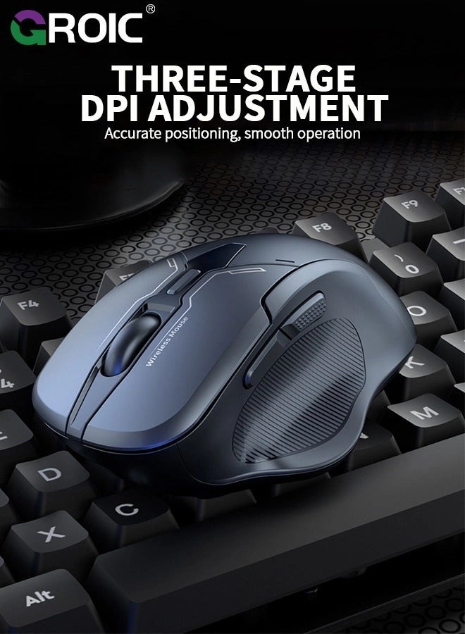 LED Slim Silent Mouse - Wireless
