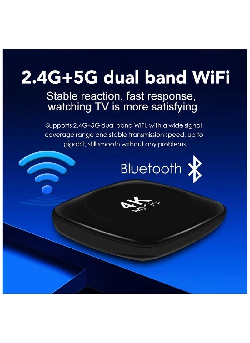 Smart TV Box 4K Android 13