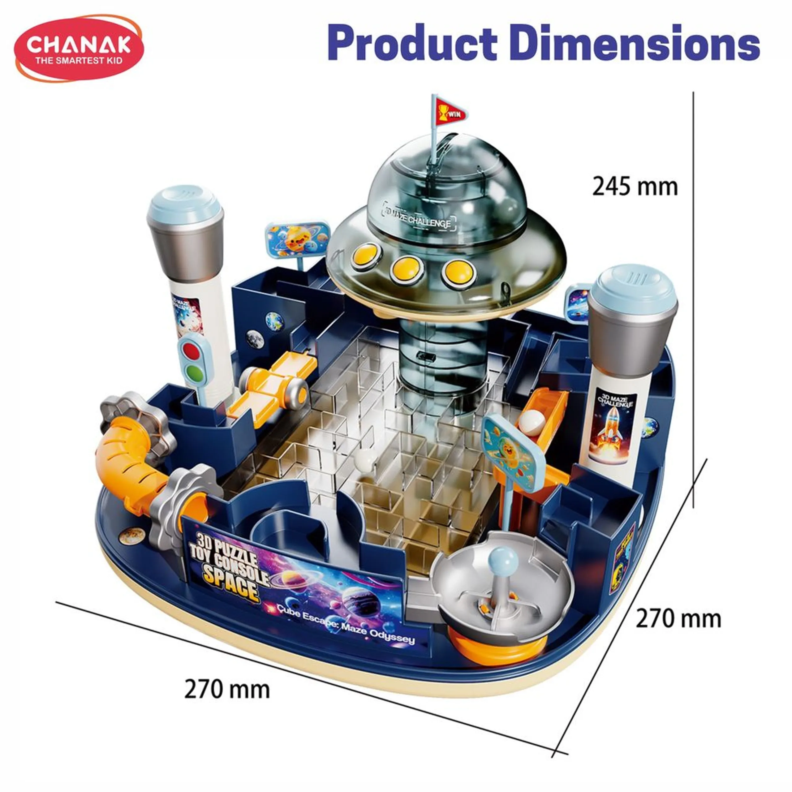 Space Maze 3D Puzzle - 16 pcs