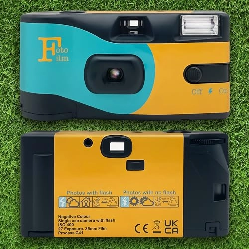 Pro Disposable Camera - 35mm ISO 400 27 Exposures Pack