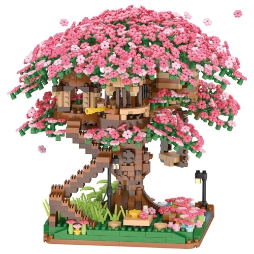 Cherry Blossom Tree Building Set - 2008pcs Floral