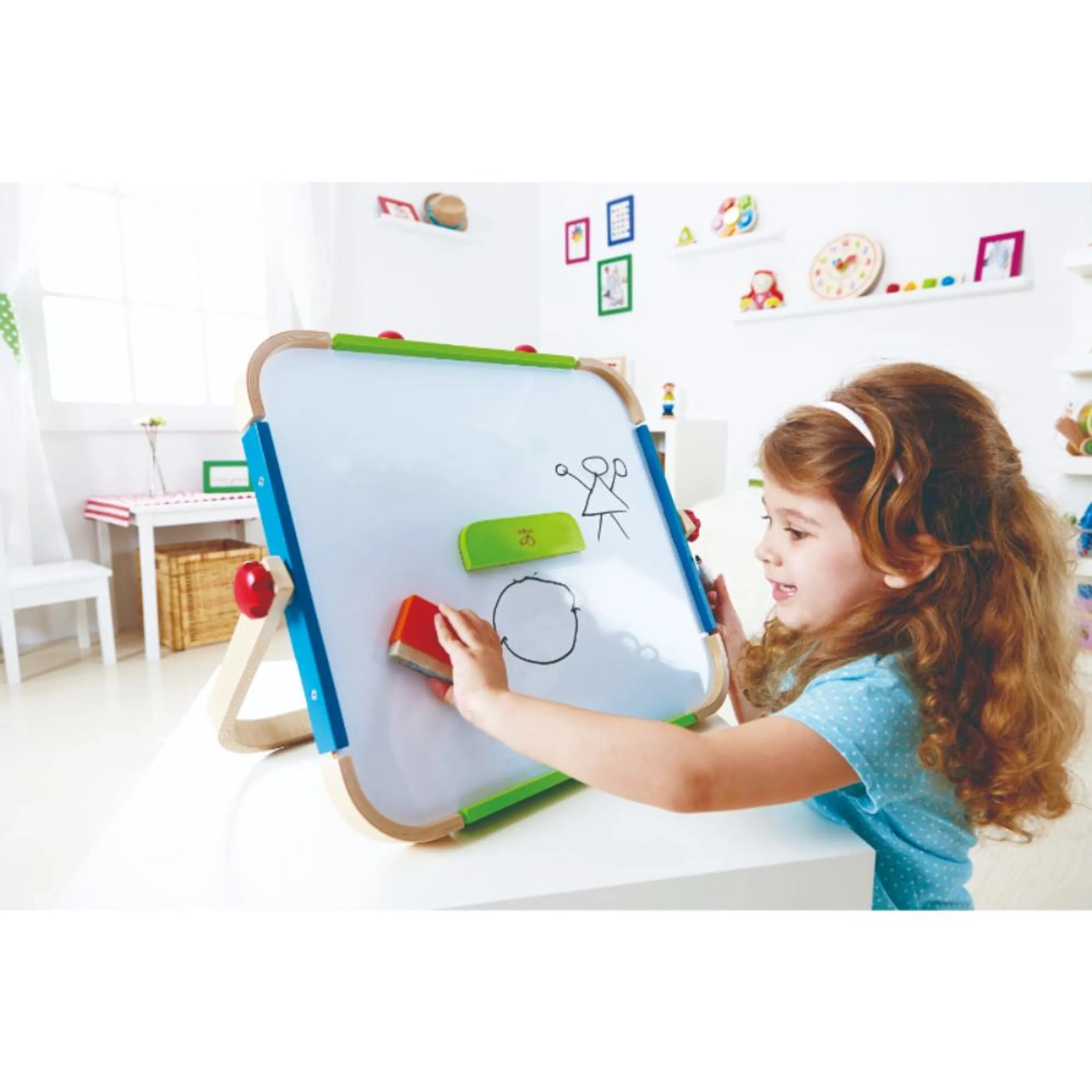 Anywhere Art Studio + Magnetic Alphabet Set
