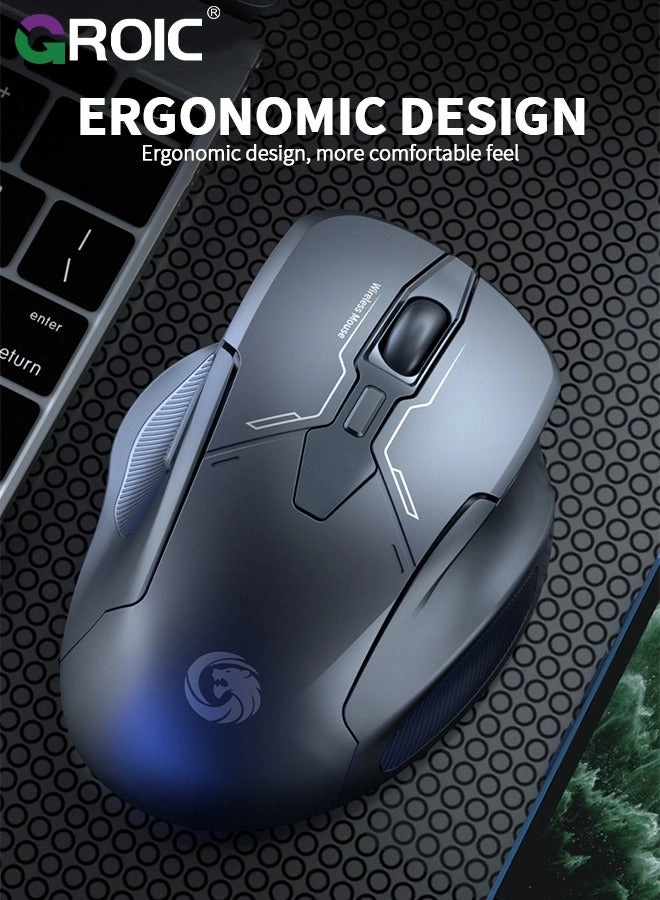 LED Slim Silent Mouse - Wireless