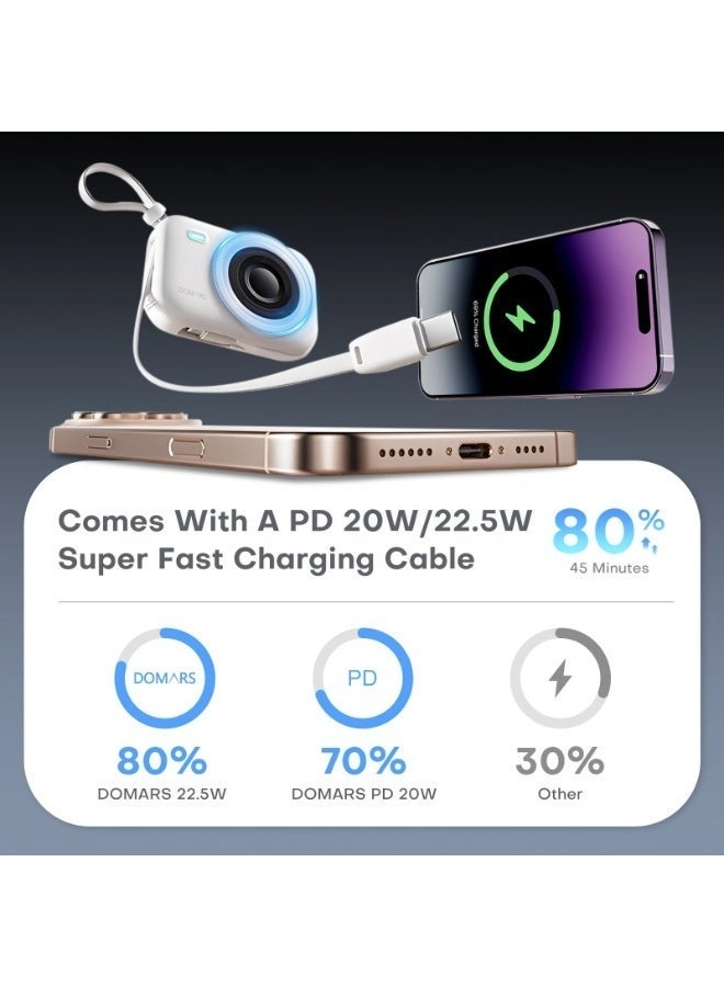 5-in-1 Magnetic Battery Pack - 10000mAh 22.5W