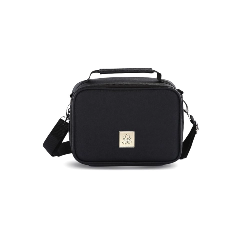 Umami Prive Insulated Leather Lunch Bag - up to 6 cans