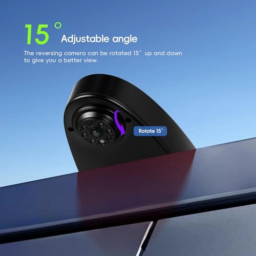 Brake Light Rear View Backup Camera - Night Vision Wired 720P