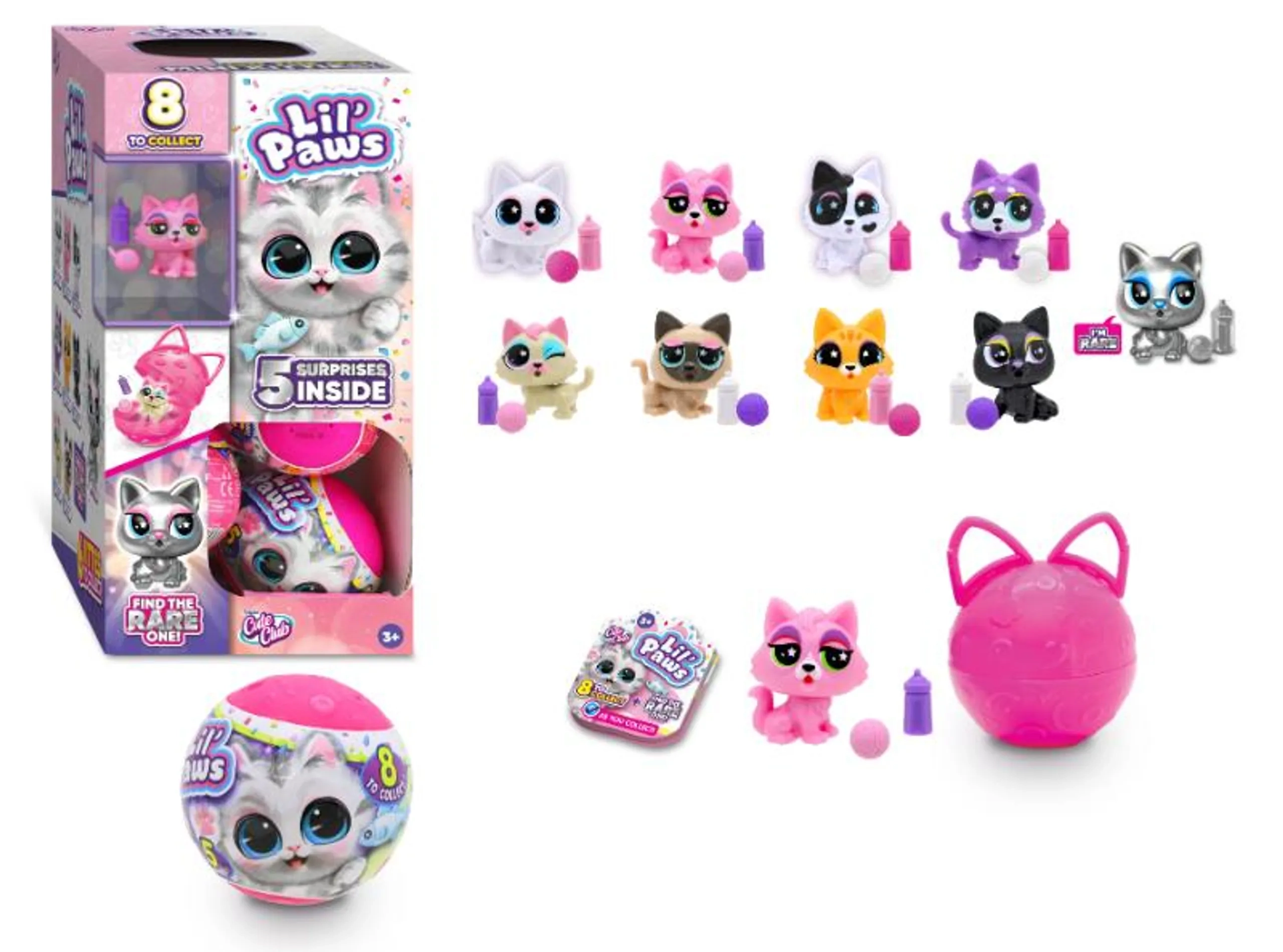 Lil Kitties Cute Club 24 cm Collectible