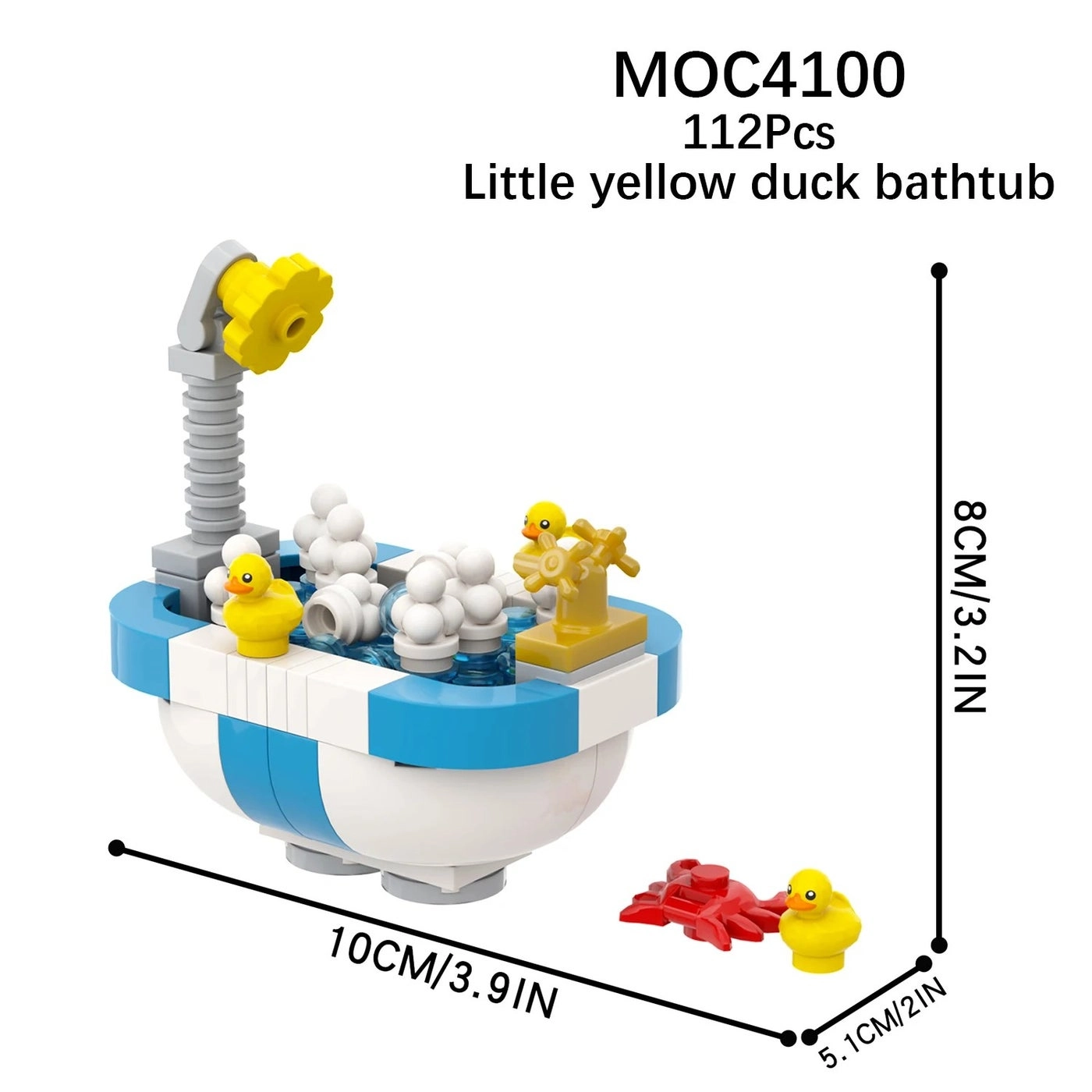 DIY Building Block - 112 pcs