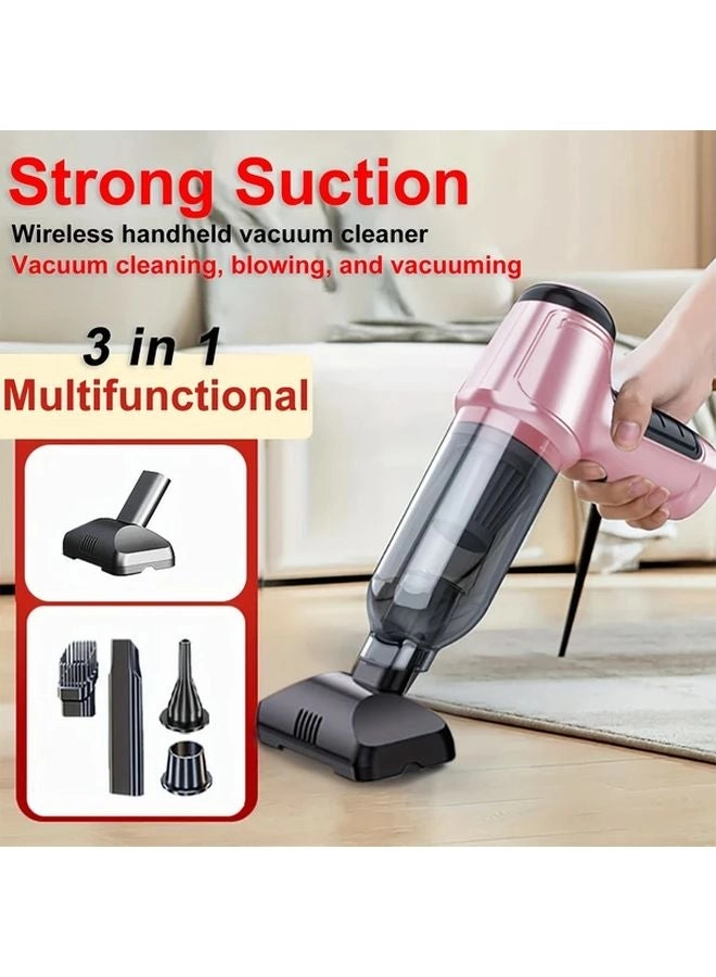 4-in-1 Wireless Handheld Vacuum Cleaner - 2000mAh