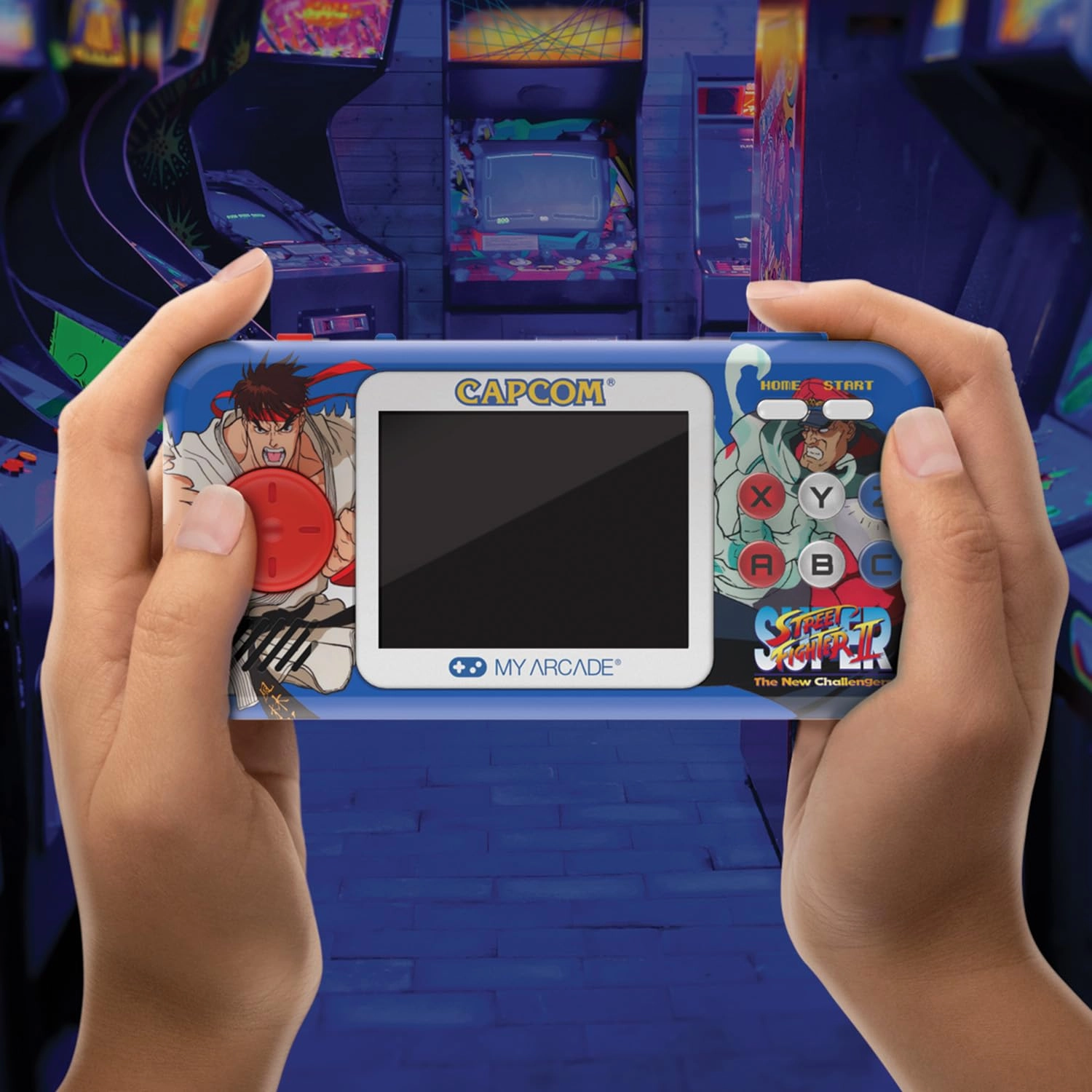 Street Fighter II Pocket Player Pro - 2.75" full color display Includes Super Street Fighter II and Street Fighter II': Special Champion Edition