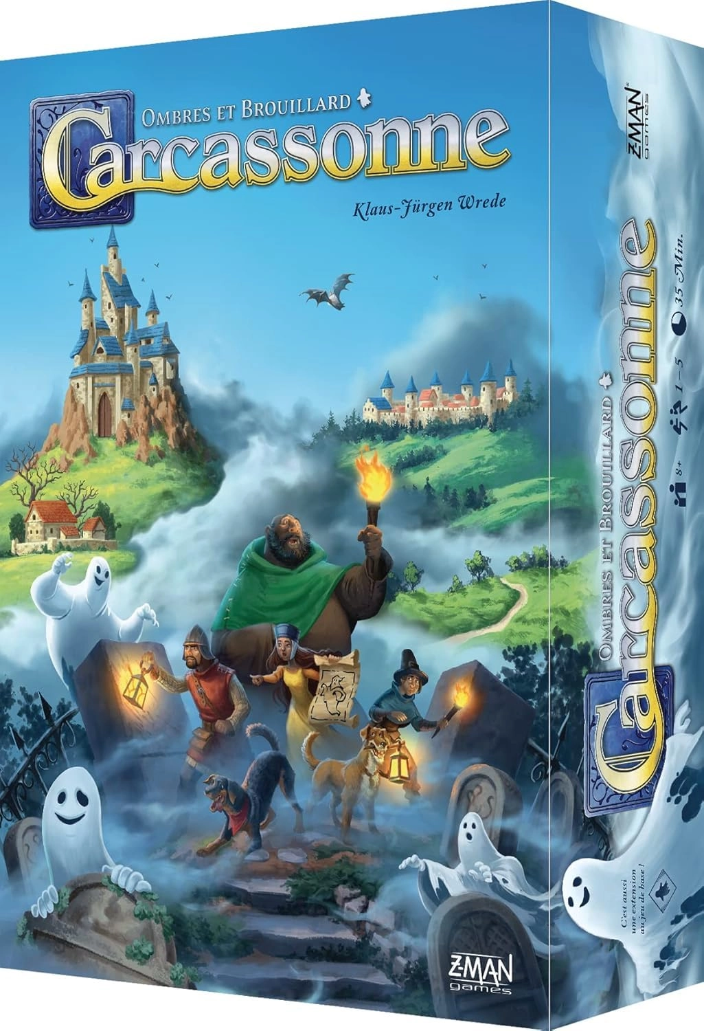 Asmodee Carcassonne: Shadow and Mist (French)