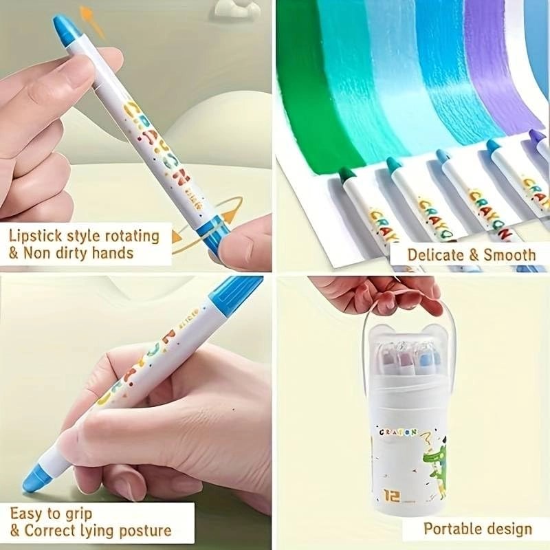 Crayons Colour Set - 12 pieces