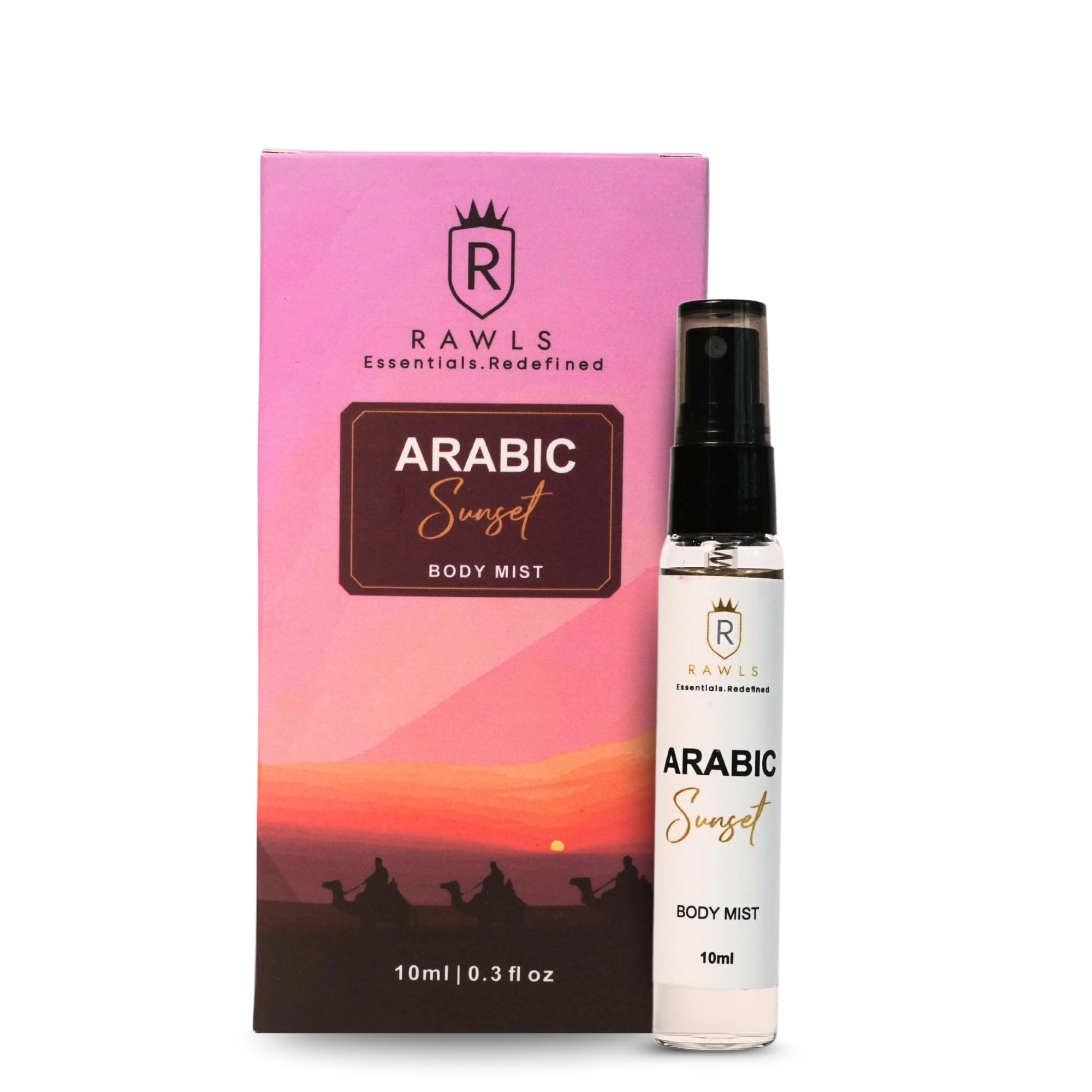 RAWLS Arabic Sunset Body Mist - 10ml Arabic Body Mist 10ml