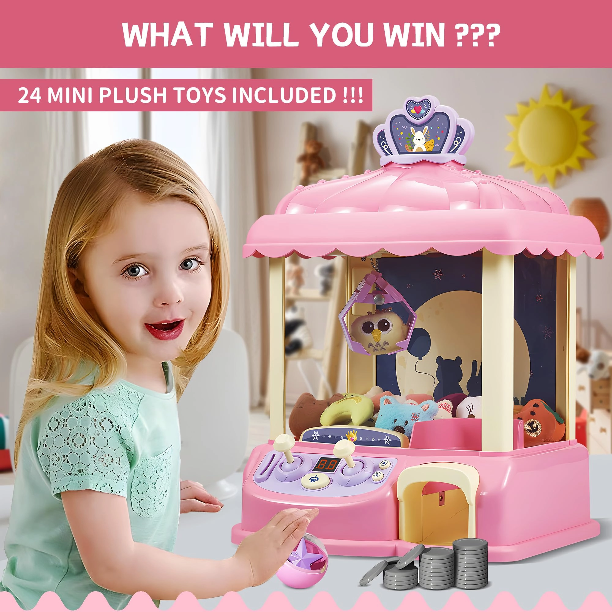 Claw Machine - Princess 8-13 years