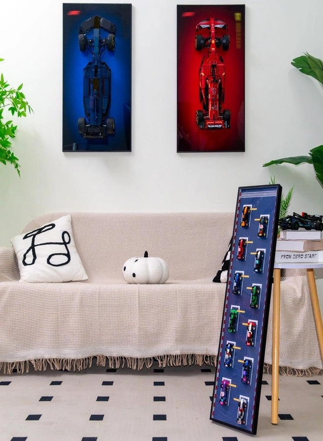 Display Wallboard for Lego Collectables - F1 Race Cars Lego