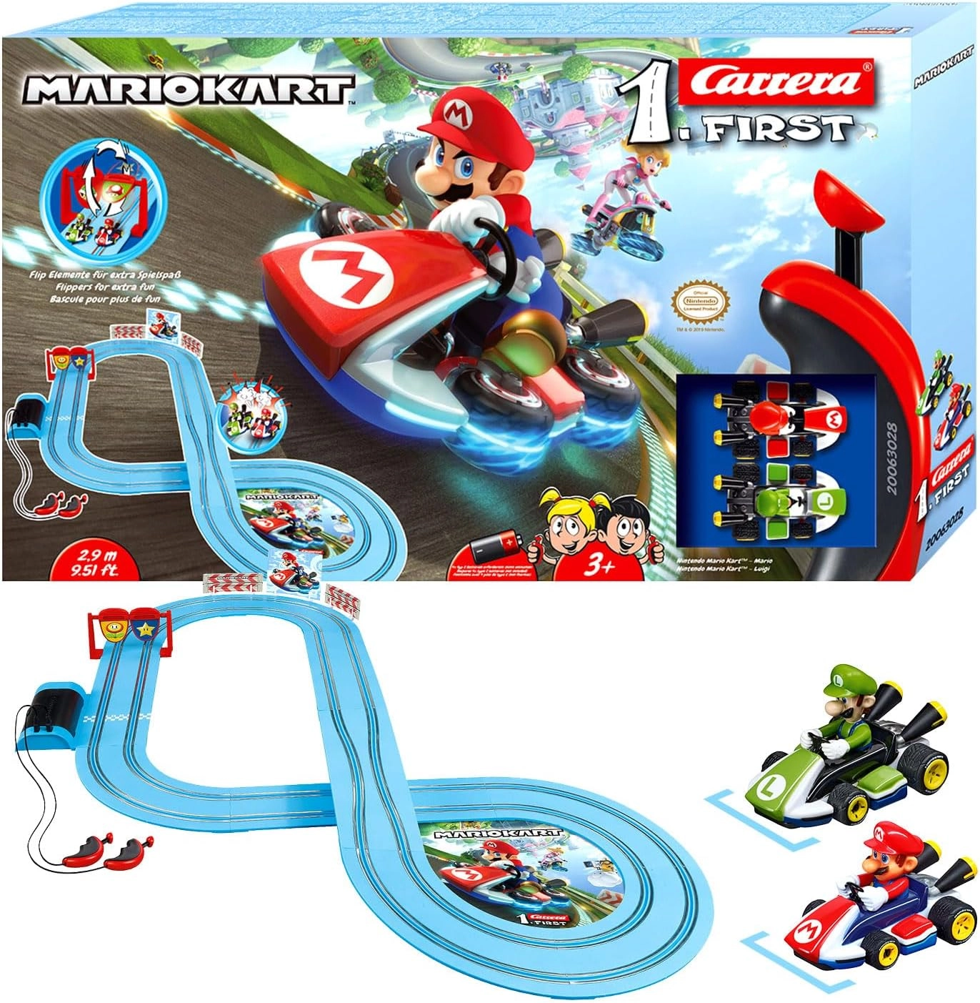 First Mario Kart Racing Set - 1:50