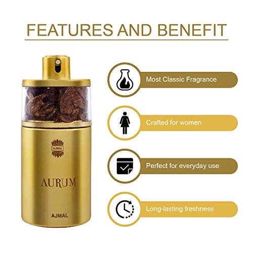 Aurum Eau de Parfum - 75ml + Sacrifice for Her Eau de Parfum - 50ml