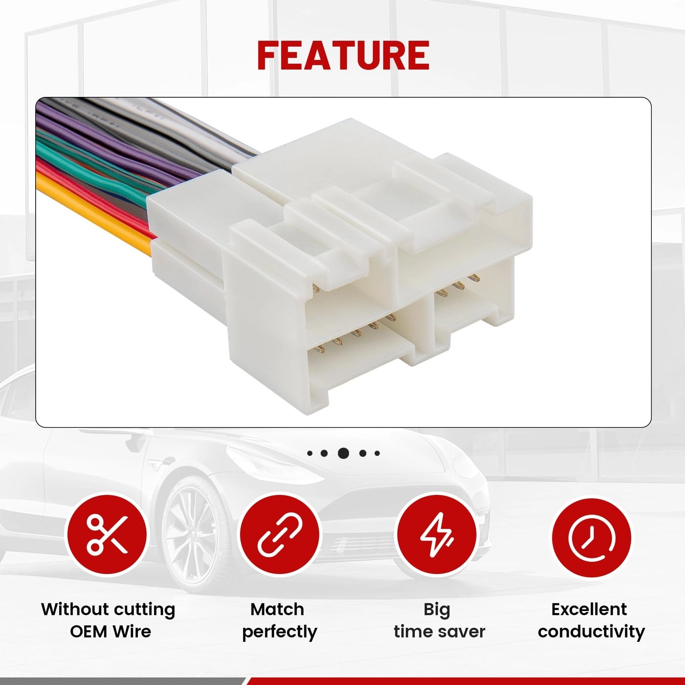 Car Stereo Wiring Harness - 1999-2002 GMC Sierra Chevy Suburban Tahoe