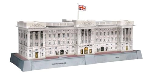Buckingham Palace 3D Puzzle (4005555080312) - 216 pcs, LED