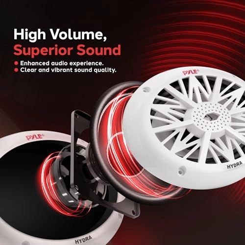 Dual Marine Speakers - 6x9 Inch 260 Watt