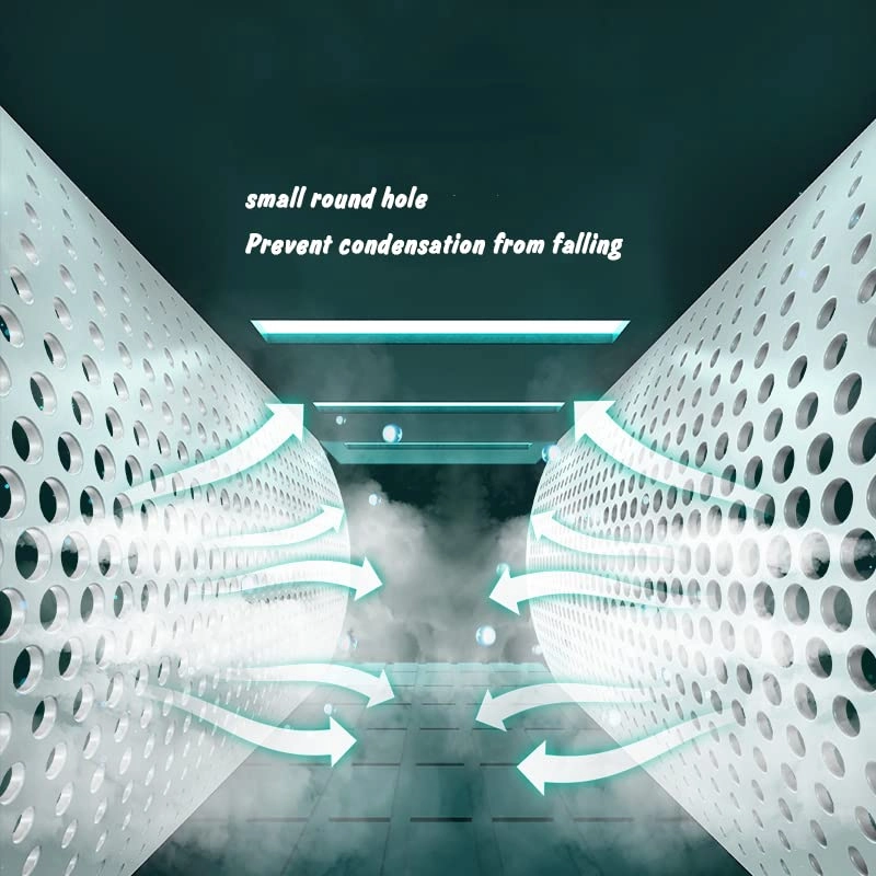 Retractable Air Conditioner Shield - 58*19cm PP+PS+PVC