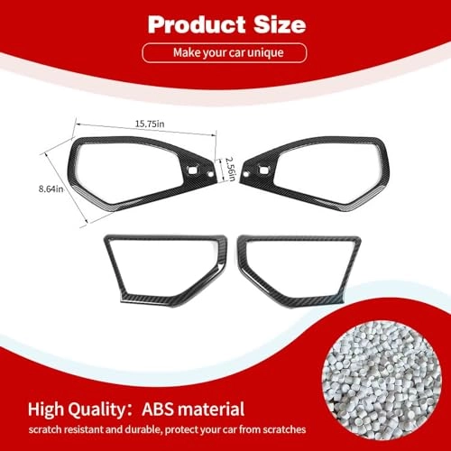 A Pillar Roof Speaker Trim Cover - Jeep Wrangler JL JLU Gladiator JT 2024