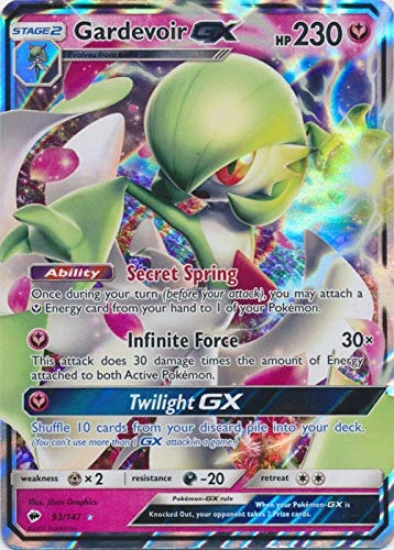 pokemon USA Gardevoir - Ultra Rare Burning Shadows