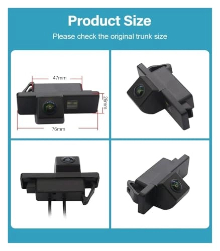 Car Rear View Camera - Night vision 1920 x 1080P