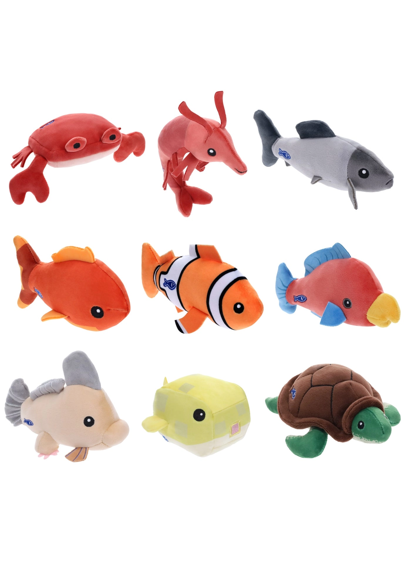 FISCH - Collectible Plush - 10 cm - Assorted Styles