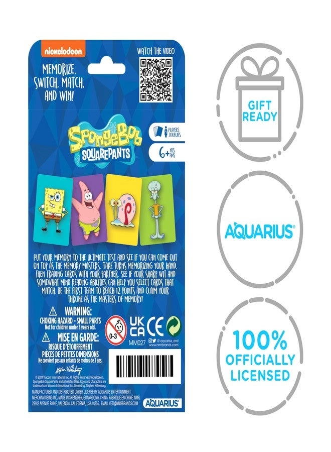 SpongeBob SquarePants Memory Master - Card Game