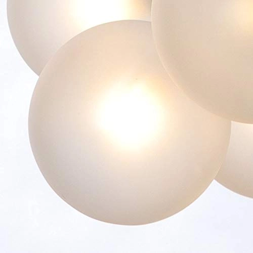G4 Nordic Art Ball-in-the-ball Chandelier - Dimmable