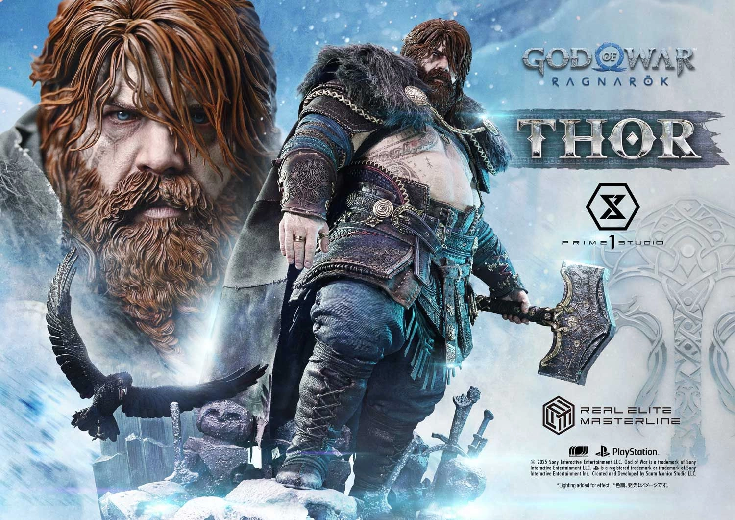 Thor - God of War Ragnarök - Real Elite Masterline - 1:3 scale