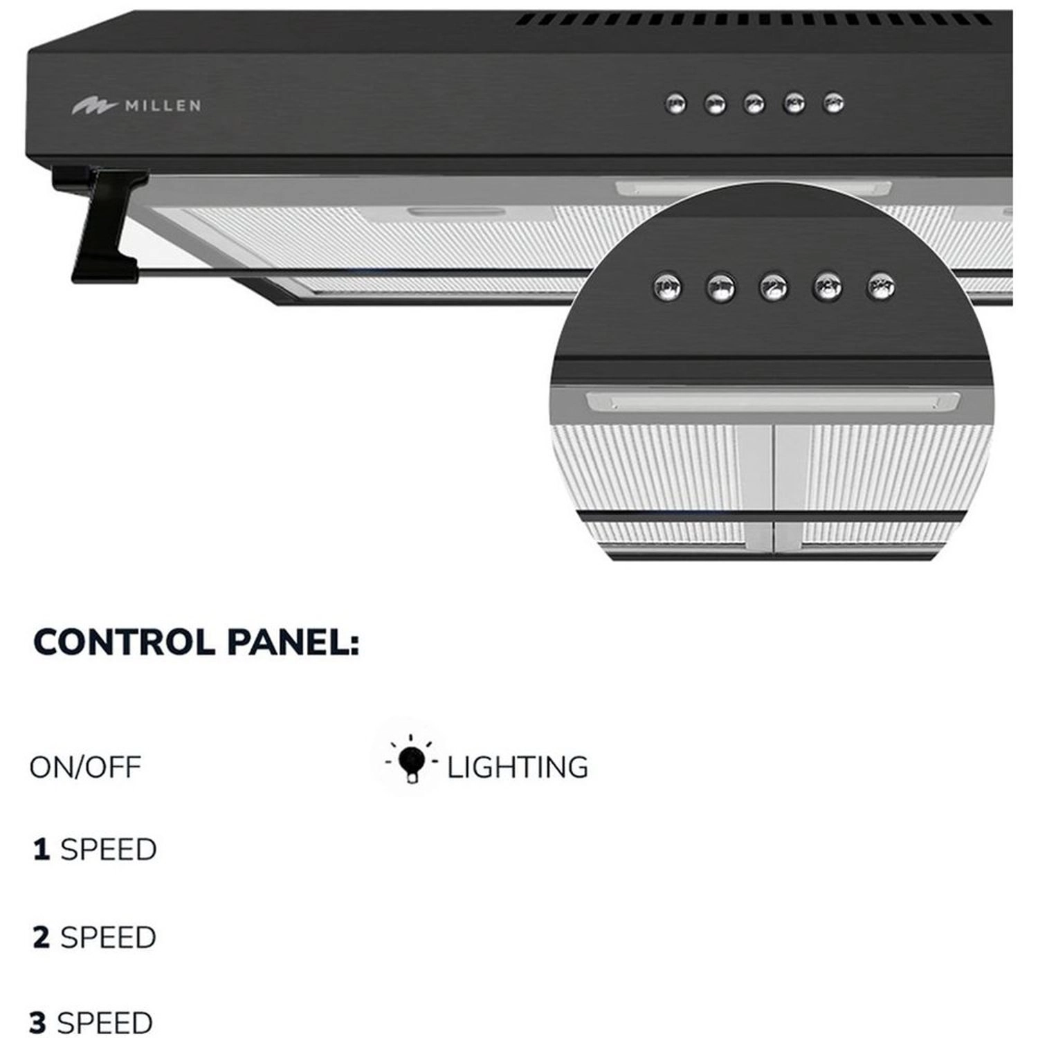 MKH603BL - 205 cubic metre per hour 595 millimeter