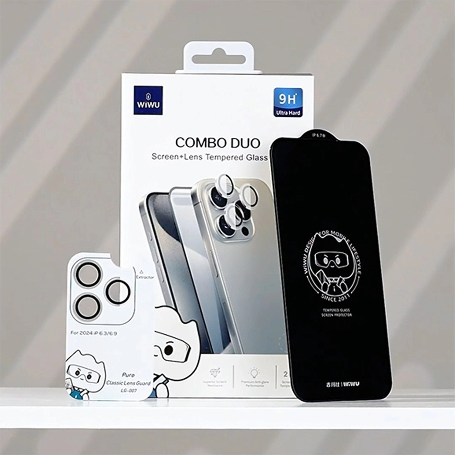 Screen+Lens Protector - iPhone 16 Pro Max