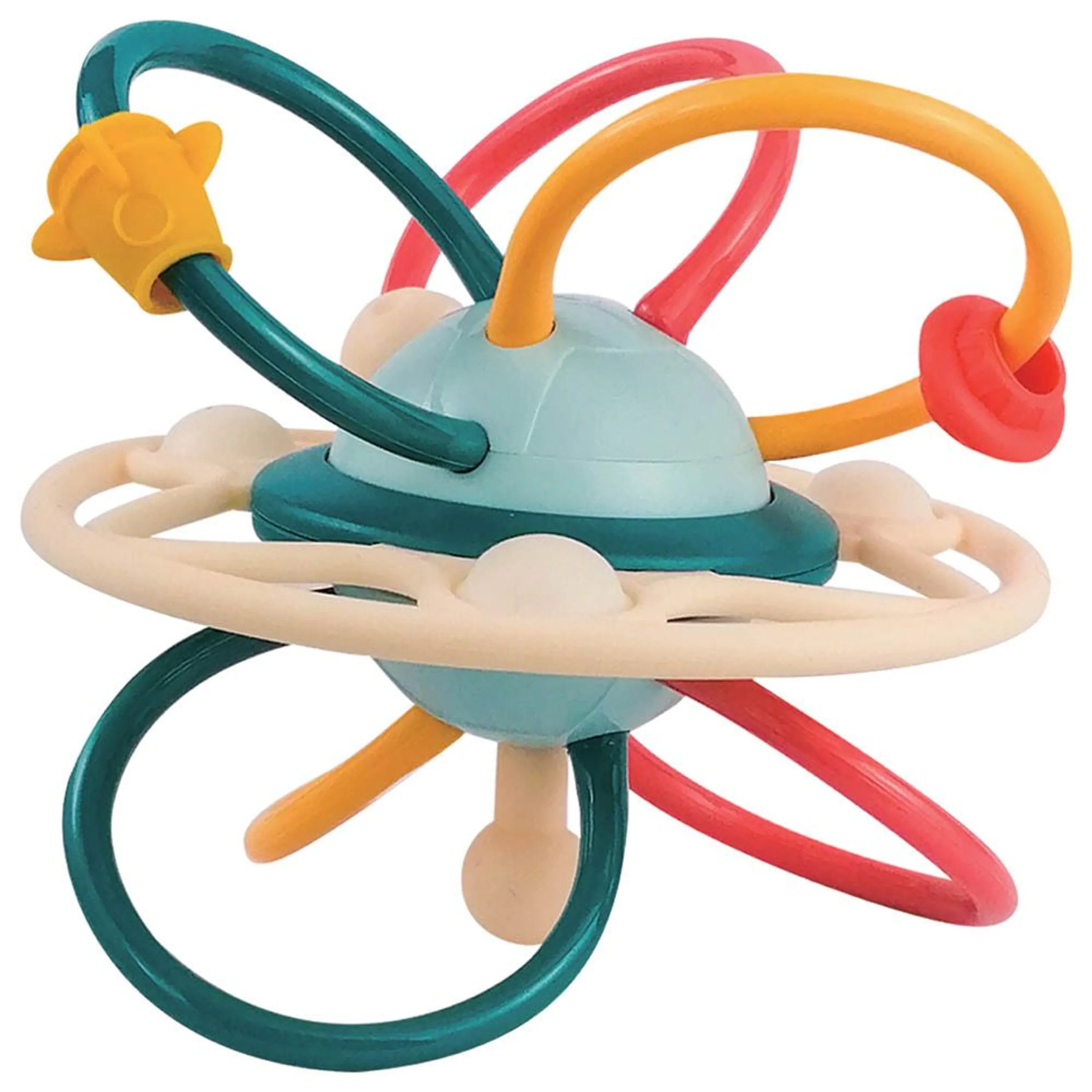 Spinny Rattle & Teether Activity Ball - 6 months BPA free