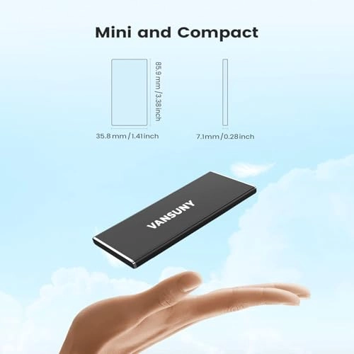 Portable External SSD - 2TB