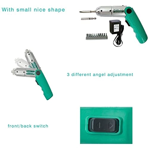 Cordless Electric Screwdriver - 5N·M MAX Rechargeable USB Charging