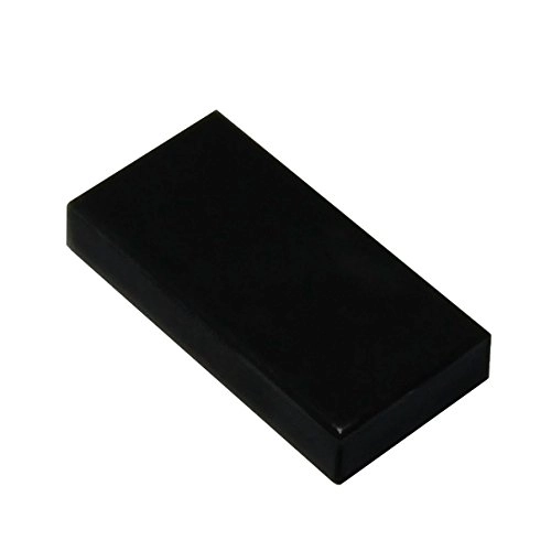 1x2 Tile - Black