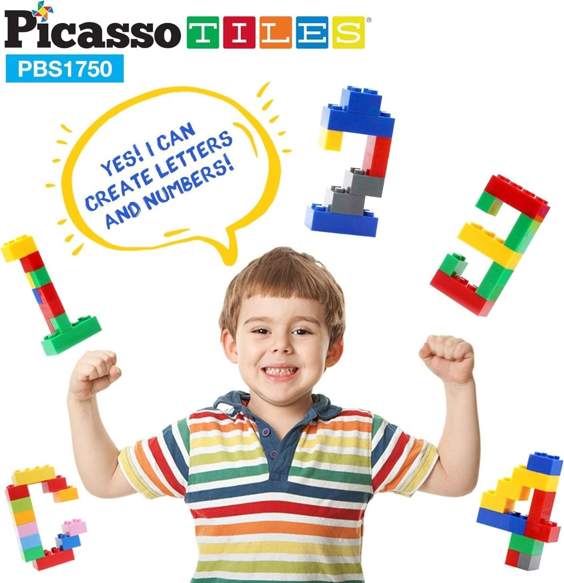 Magnetic Building Blocks - 1750 pcs