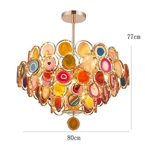 Agate Chandelier - E14 80cm