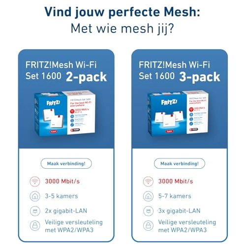 Mesh Set 1600 - Wi-Fi 6 2 Count