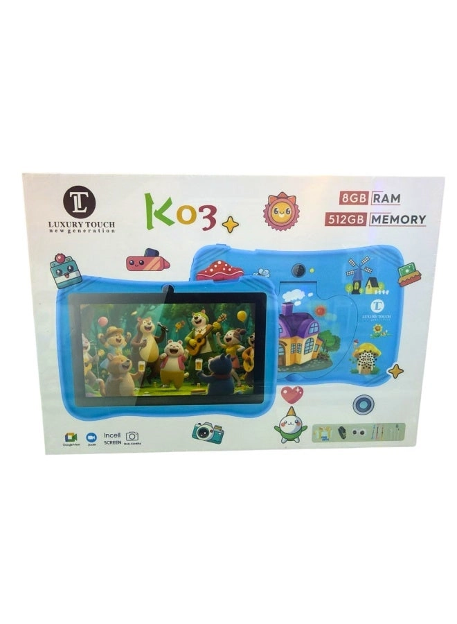 LUXURY TOUCH K03 - 8 GB 7-Inch 512 GB Bundle