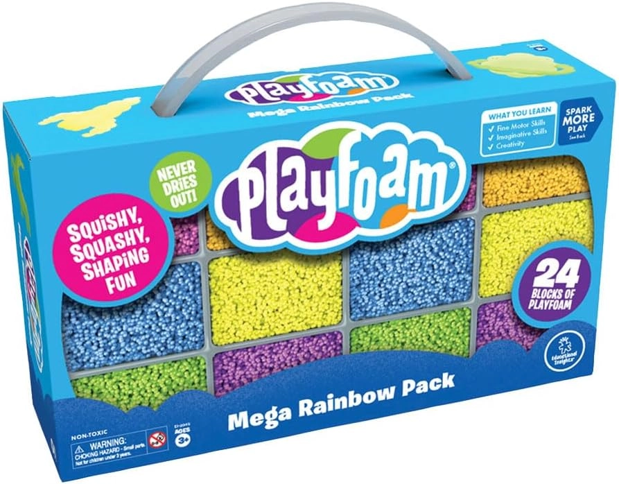 Playfoam Mega Rainbow Creative Pack - Suitable for 3 years & above