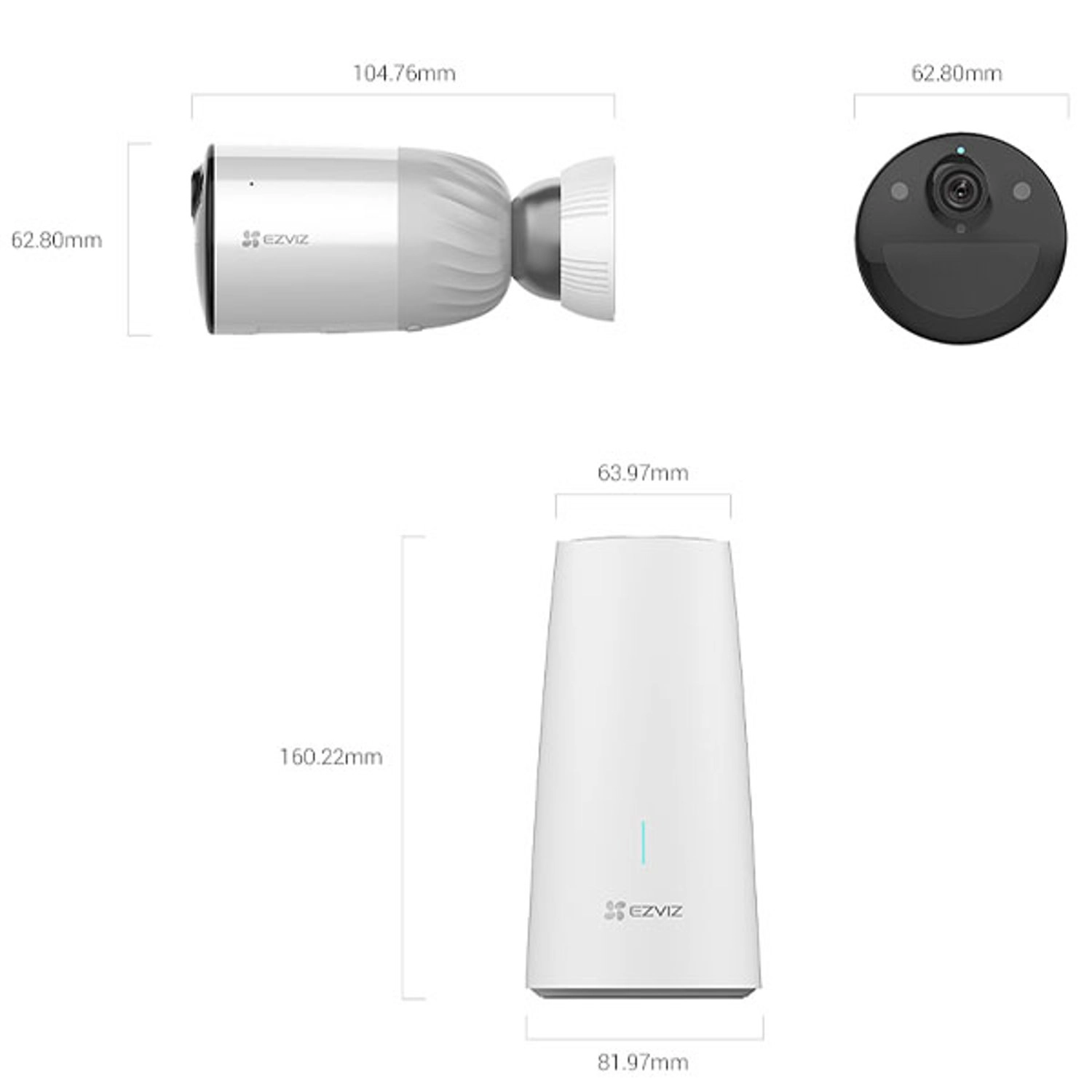 BC1-B1 - 2 Camera 4MP Kit