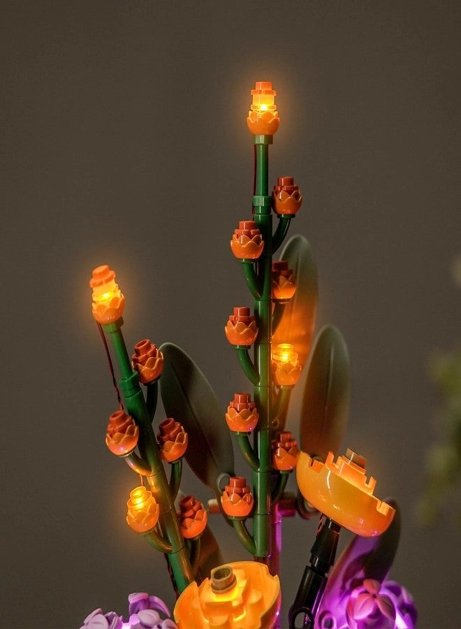 LED Lighting - Compatible with Lego 40762 Mixed Flowerpot