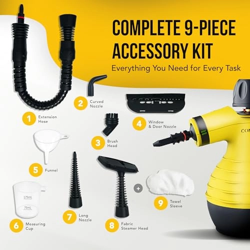 Handheld Steam Cleaner - 350 Milliliters