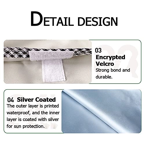 Washing Machine Dustproof Cover - Front Load Waterproof